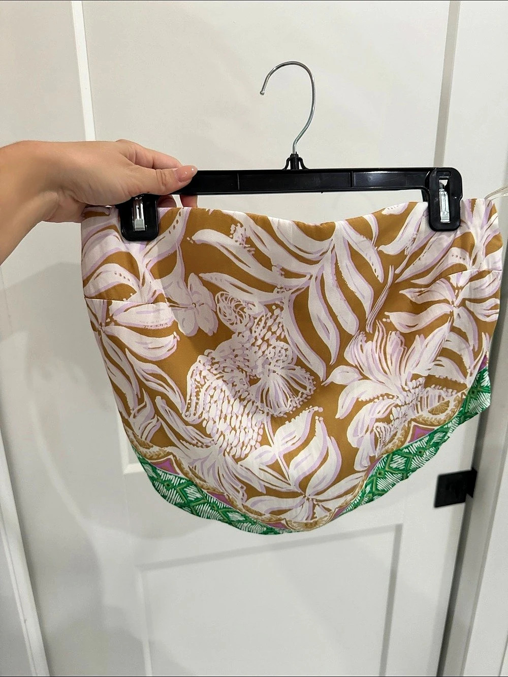 Lilly Pulitzer Multi 1 Floral Sarong in Brown & Pink Size Medium NWT